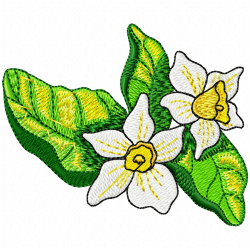 Flowers Embroidery Design 9 Flowers Embroidery Design 9